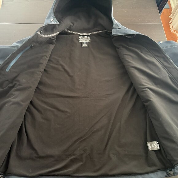 Mens Kuhl Relik Hoody 1081 Water-Resistant Patina Dyed Soft Shell Jacket 3XL - Picture 5 of 11